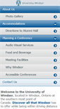 Mobile Screenshot of conferences.uwindsor.ca