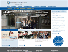 Tablet Screenshot of business.uwindsor.ca
